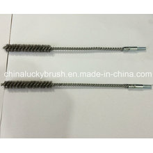 Stainless Steel Wire Tube or Polishing Brush with Screw (YY-594)